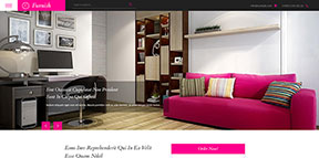 HTML5粉色家纺产品卖场响应式家纺商城模板